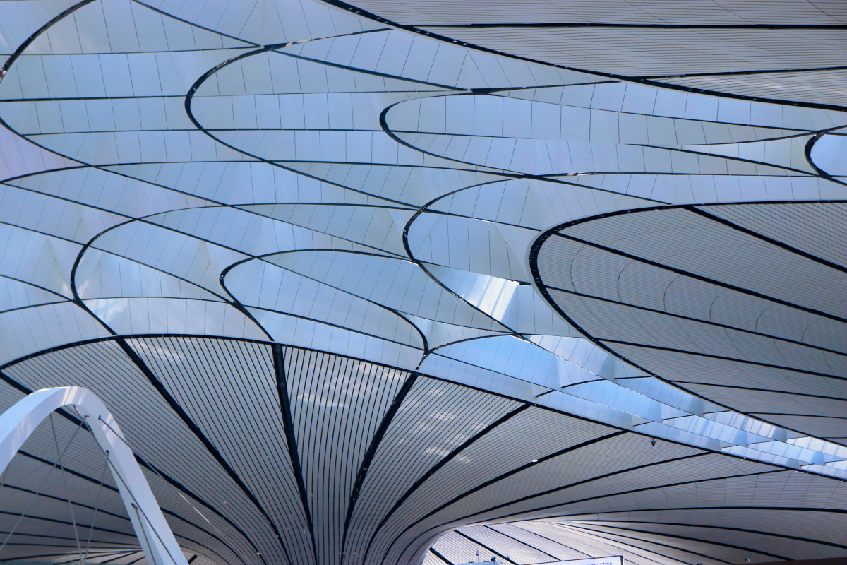 大兴机场打卡thankstoadpingenieriezahahadid为我们带来交响乐般华美