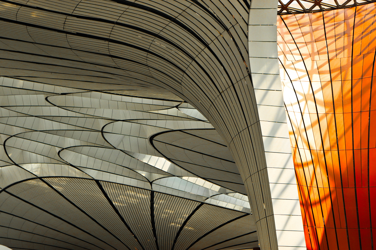 大兴机场打卡thankstoadpingenieriezahahadid为我们带来交响乐般华美