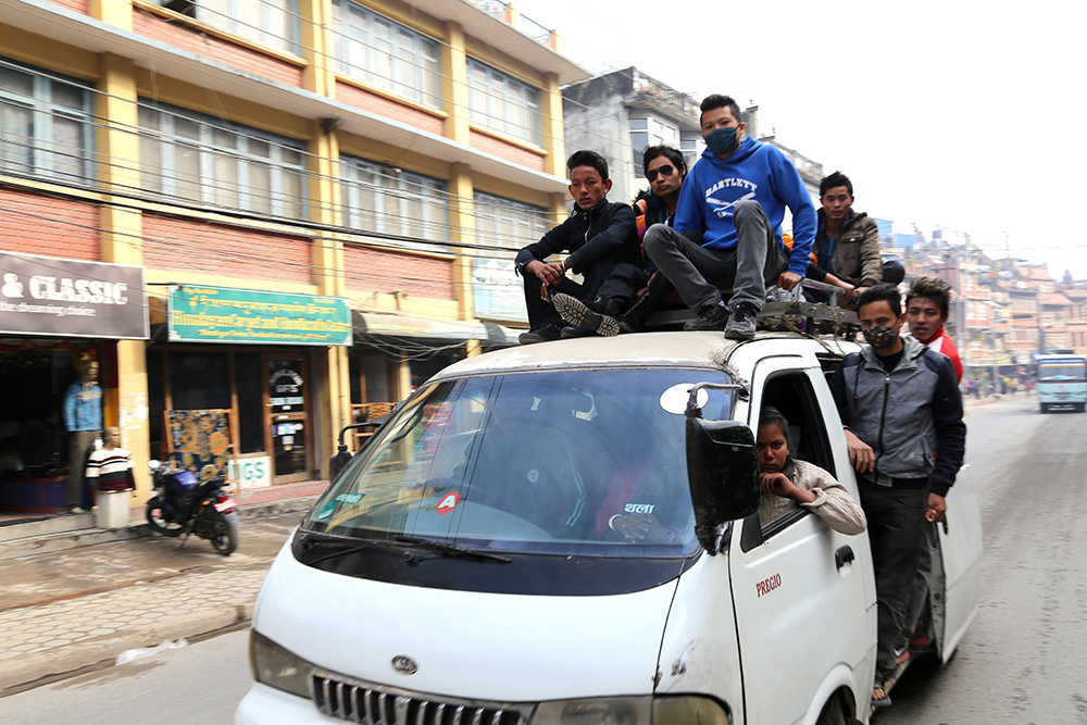 尼泊尔首都的交通