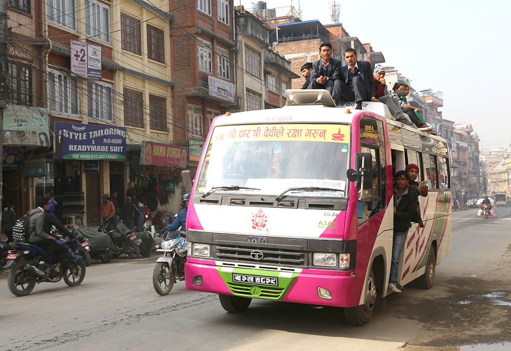 尼泊尔首都的交通