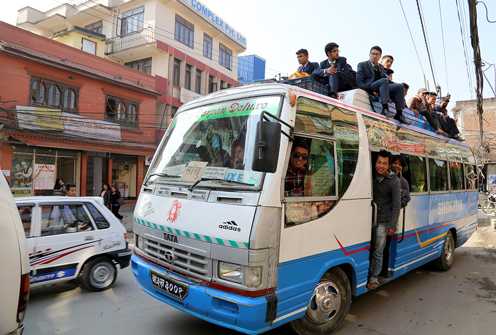 尼泊尔首都的交通