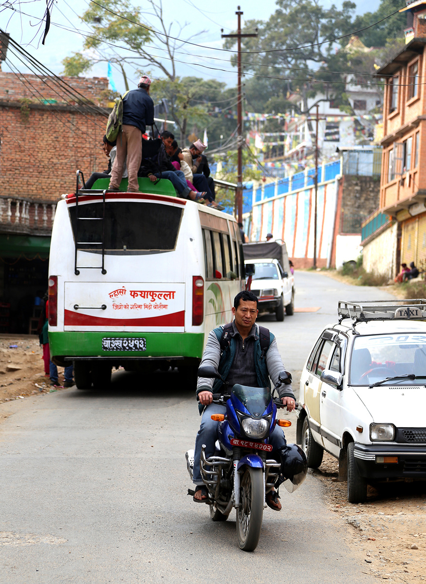 尼泊尔首都的交通