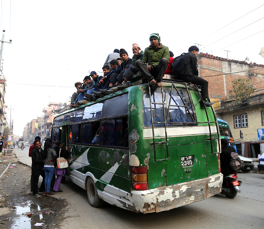 尼泊尔首都的交通