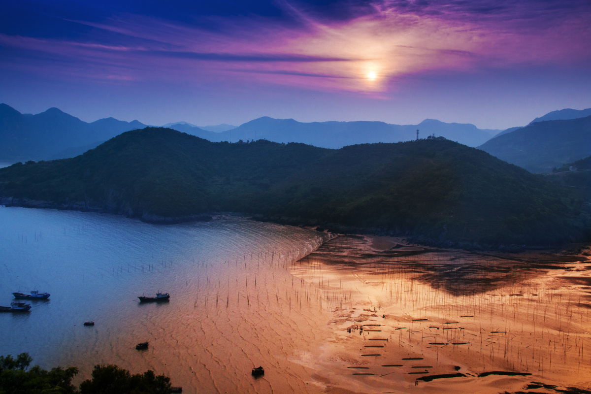 霞浦小皓村日落