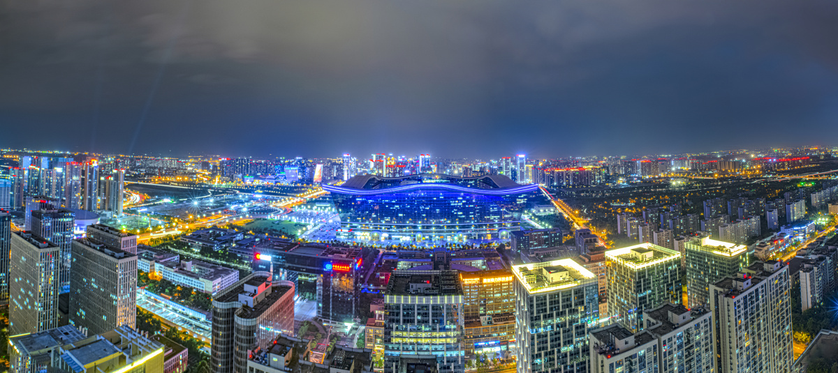 成都环球中心全景图