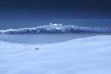 雪山小屋