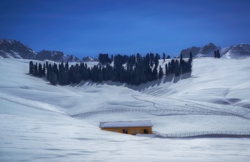 雪地小屋