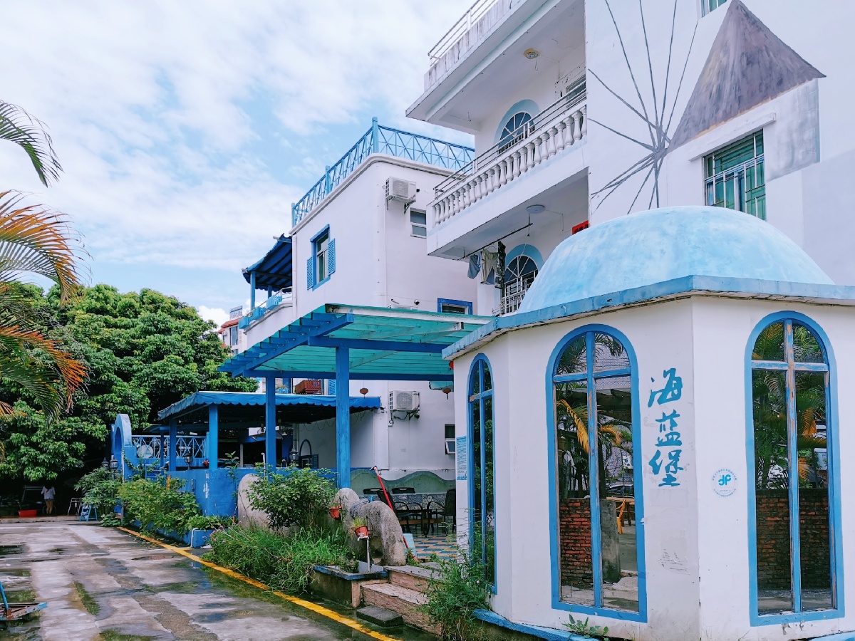 深圳大鹏官湖村海边风光