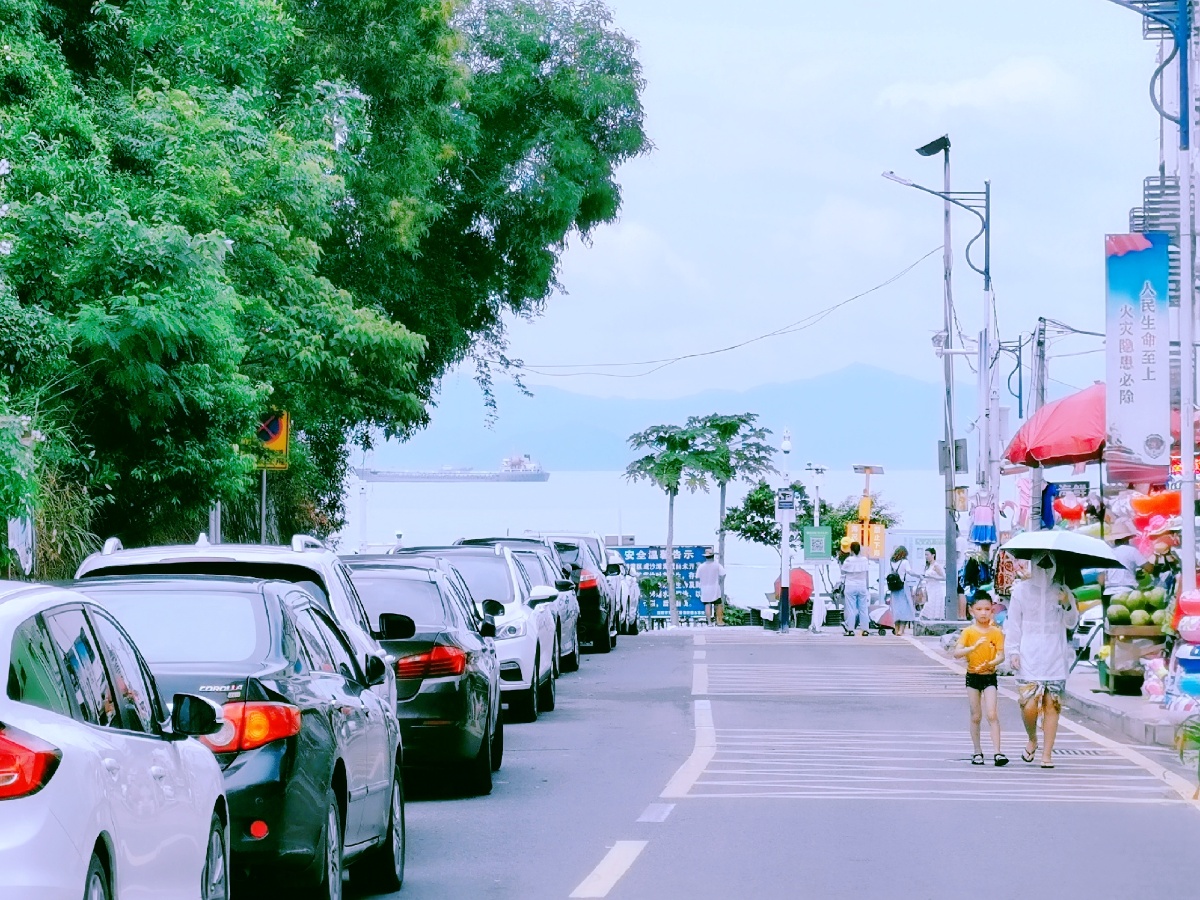 深圳大鹏官湖村海边风光