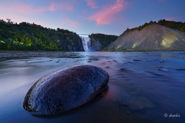 Montmorency Falls日落