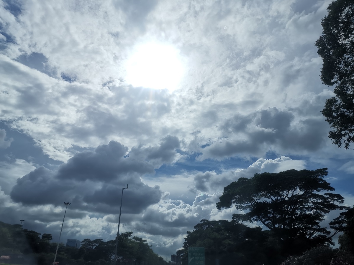 天空那一抹蓝瞬间治愈了