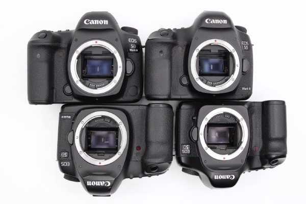 历史的进程 佳能5D4、5D3、5D2、5D纵评 - 佳