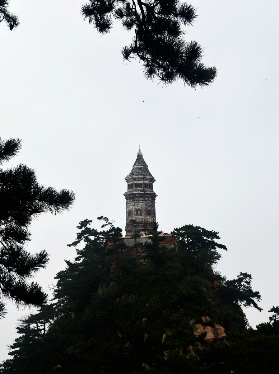 盘山--定光佛舍利塔
