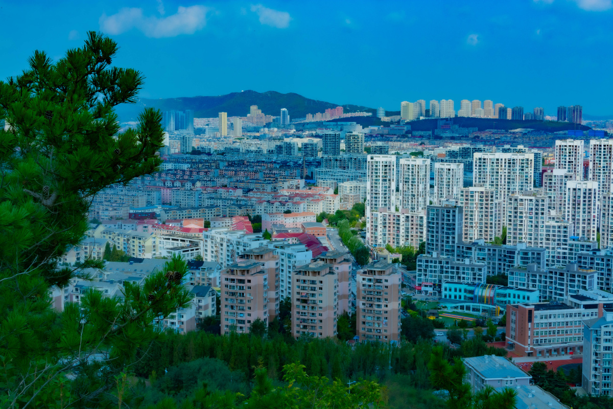 大连富国公园看大连