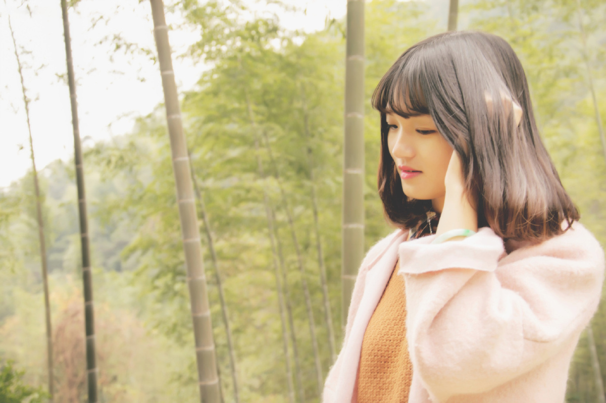 冬,忘了春的盎然,我忘不了你眼眸的颜色 - 人像