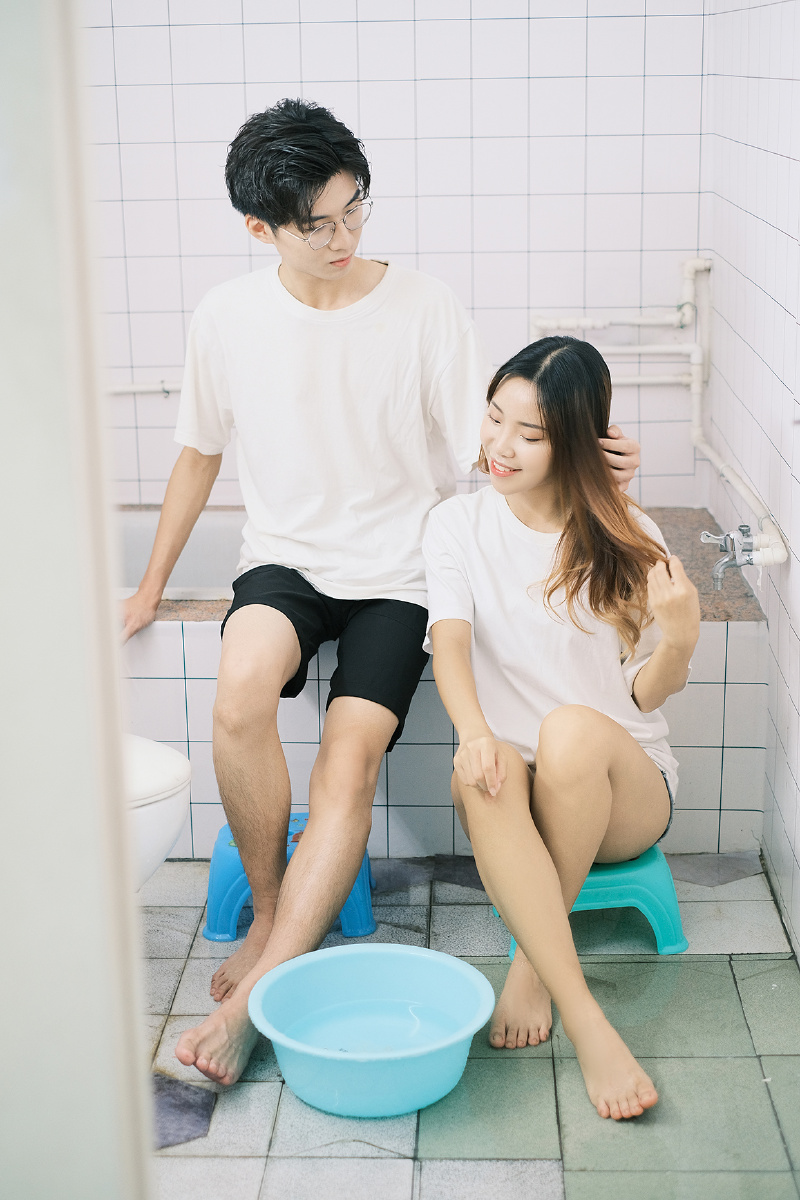 情侣居家写真爱了爱了