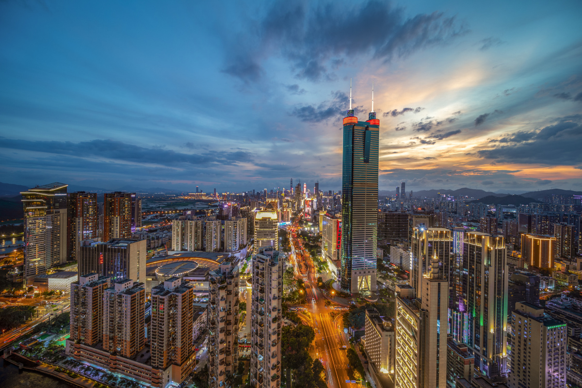 深圳市福田区夜景