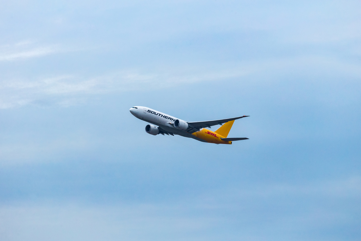 美国南方航空dhl飞机