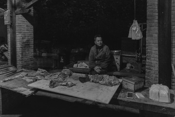 摊主