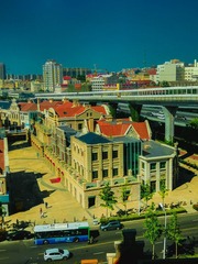 青岛的城市一角