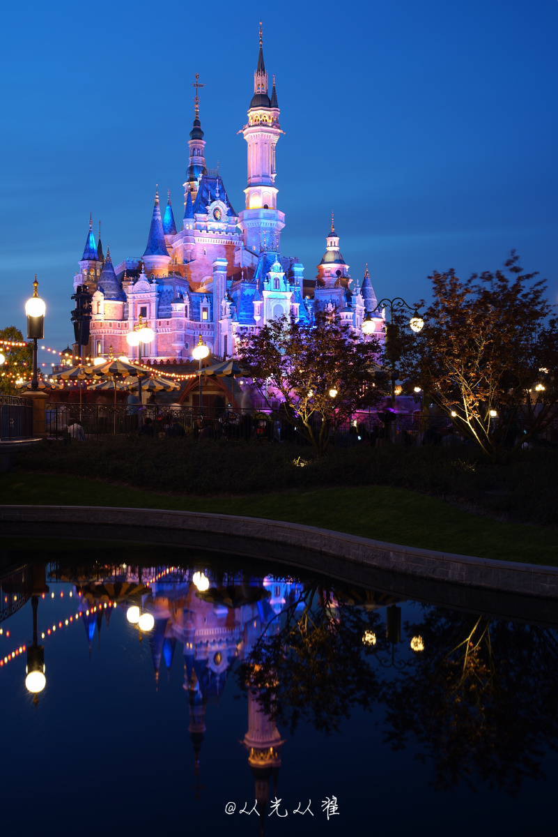 迪士尼之夜 - 从光从翟 - 图虫