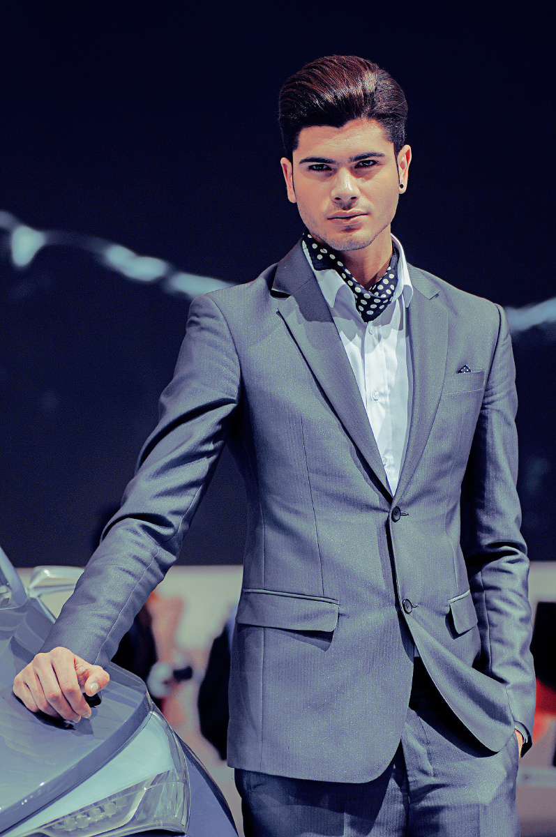 上海车展男模一组