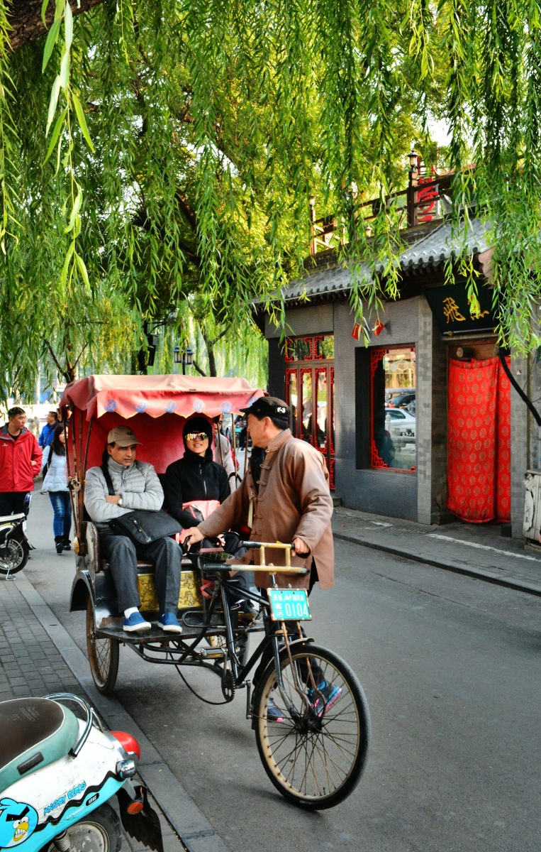 京城人力三轮车夫