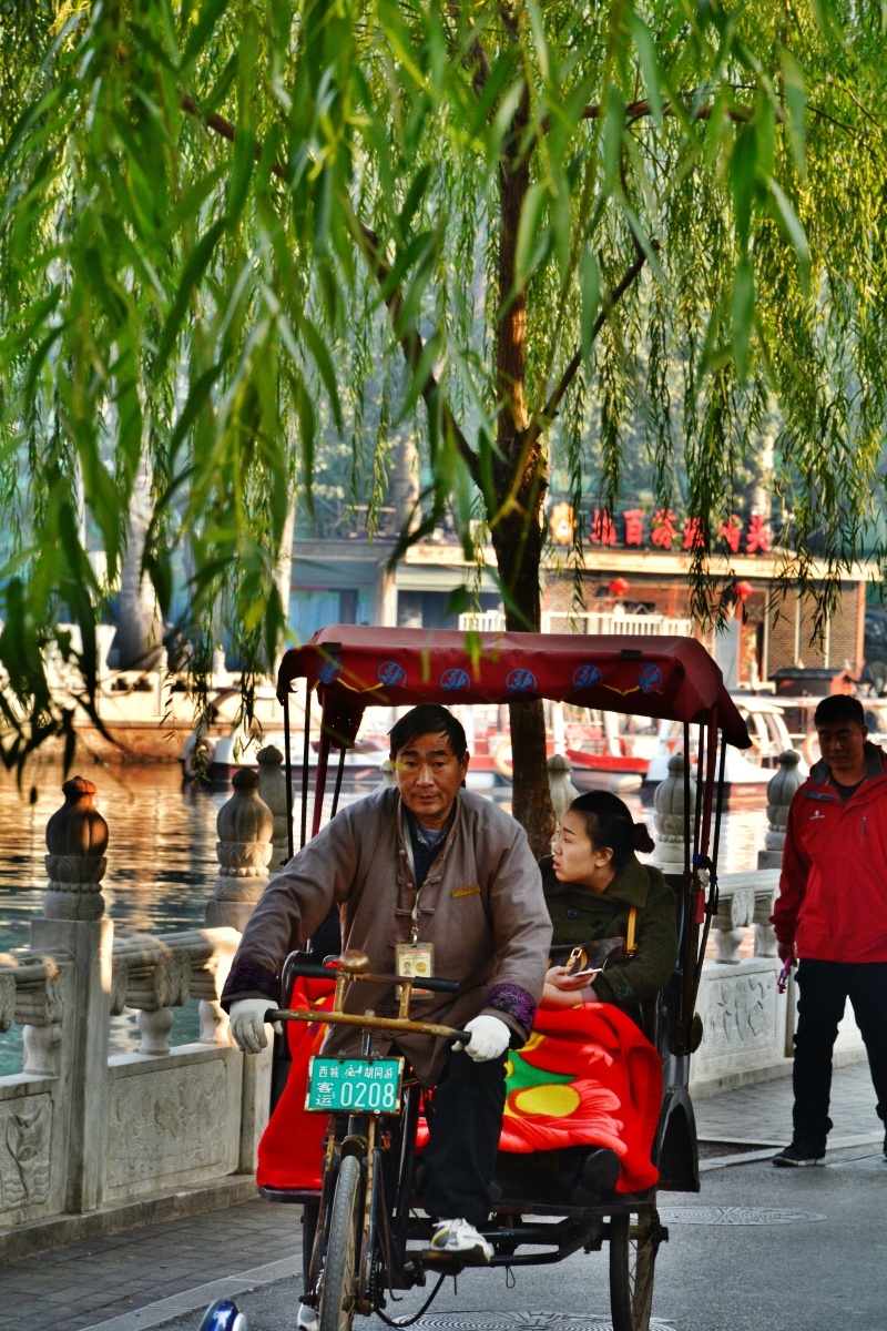 京城人力三轮车夫