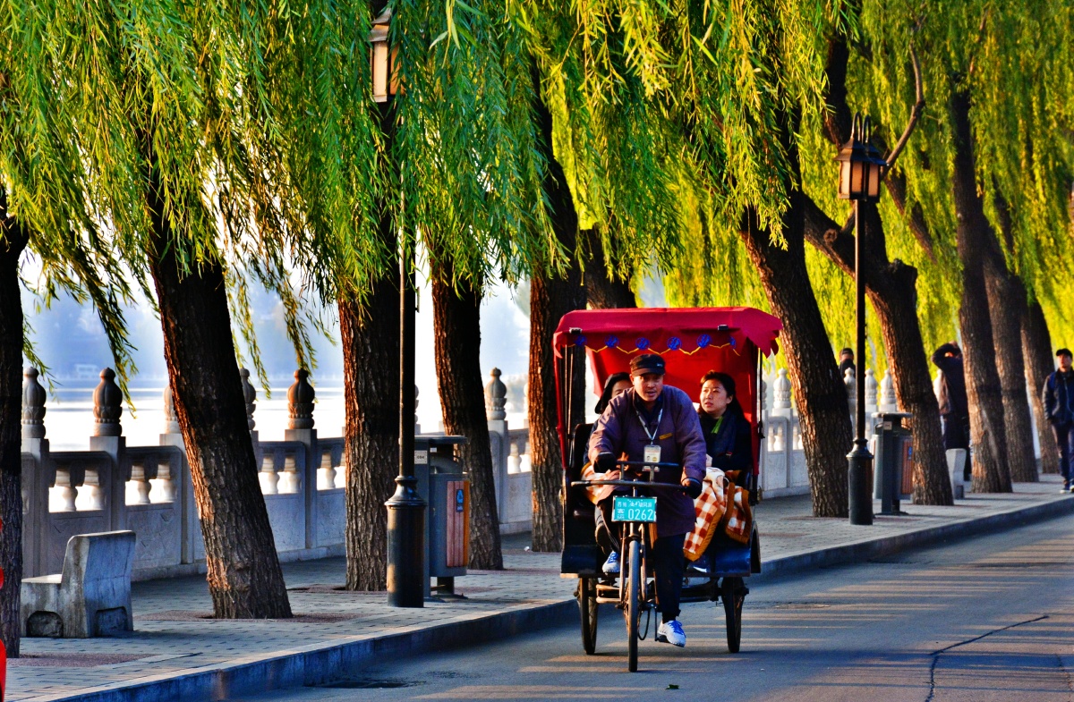 京城人力三轮车夫