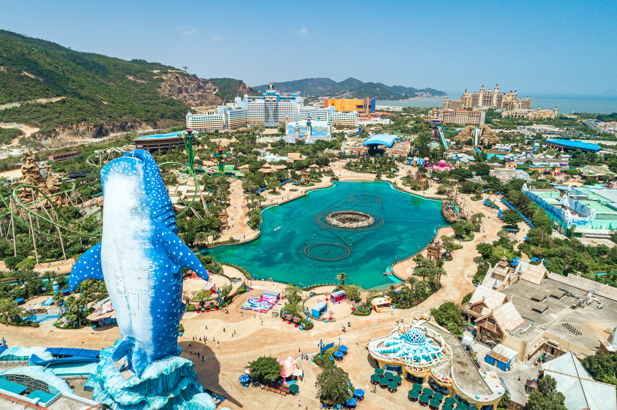 航拍珠海长隆海洋王国 - 摄影师一佳 - 图虫