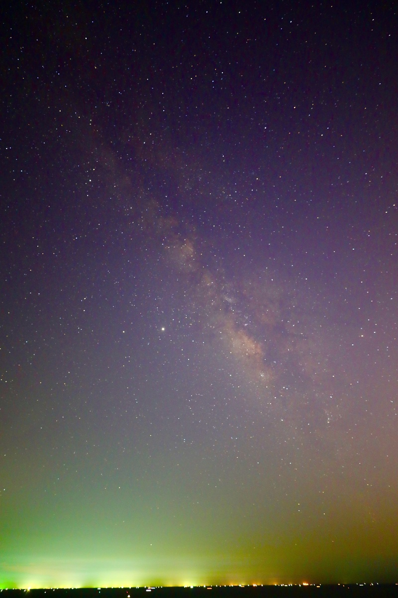 五彩斑斓的银河