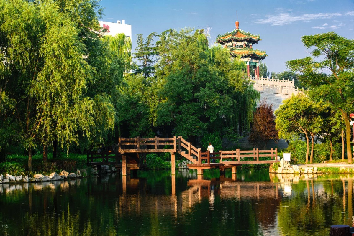 山东兖州少陵公园