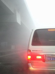 北京大雾——候车