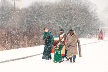 雪中行