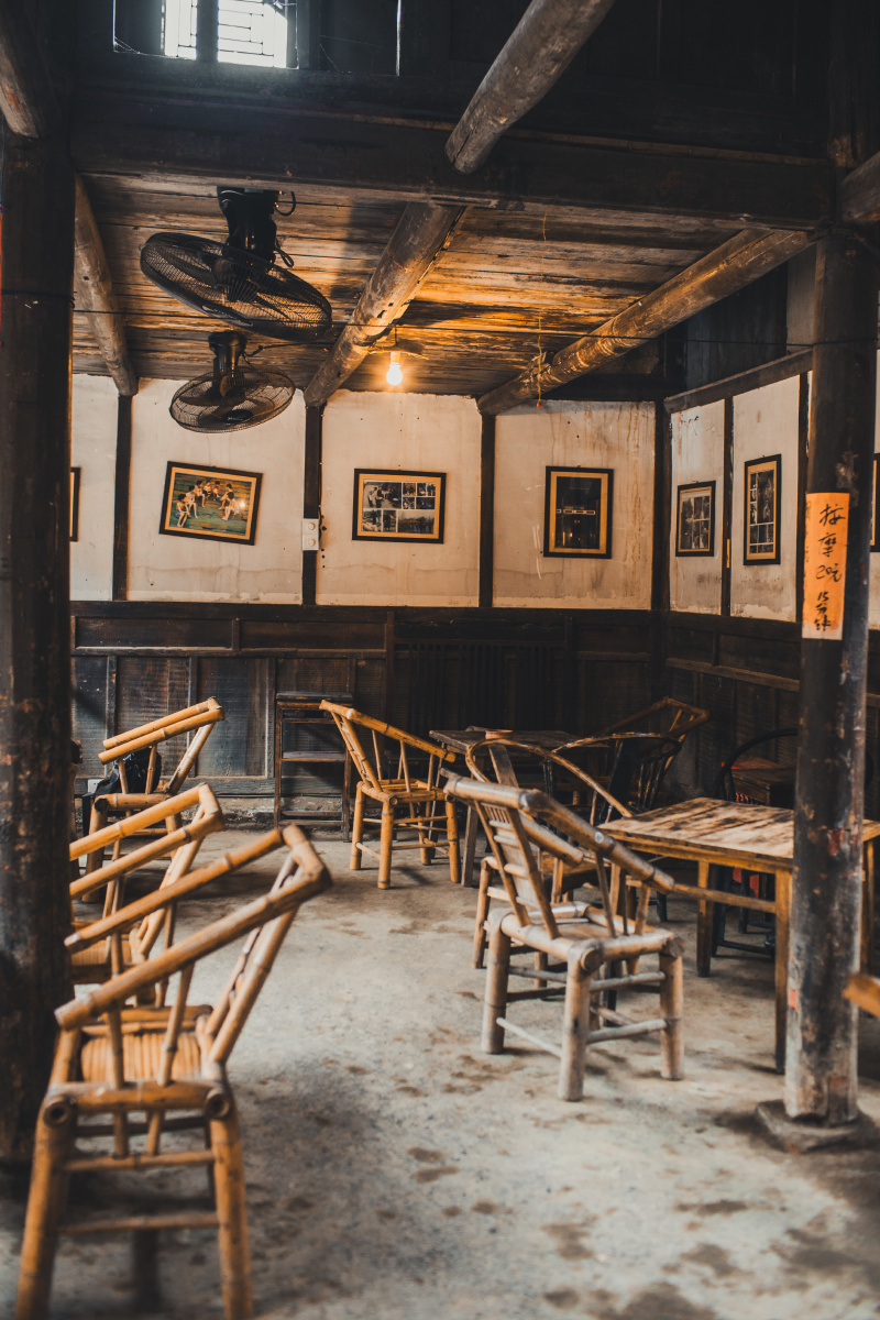 黄龙溪古镇百年老茶馆