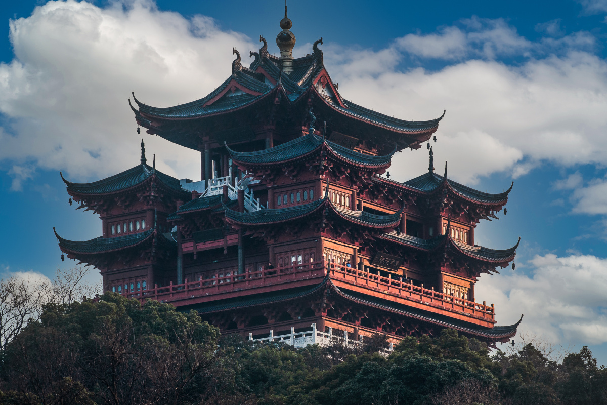 杭州吴山城隍阁 - 卡卡罗特猫 - 图虫