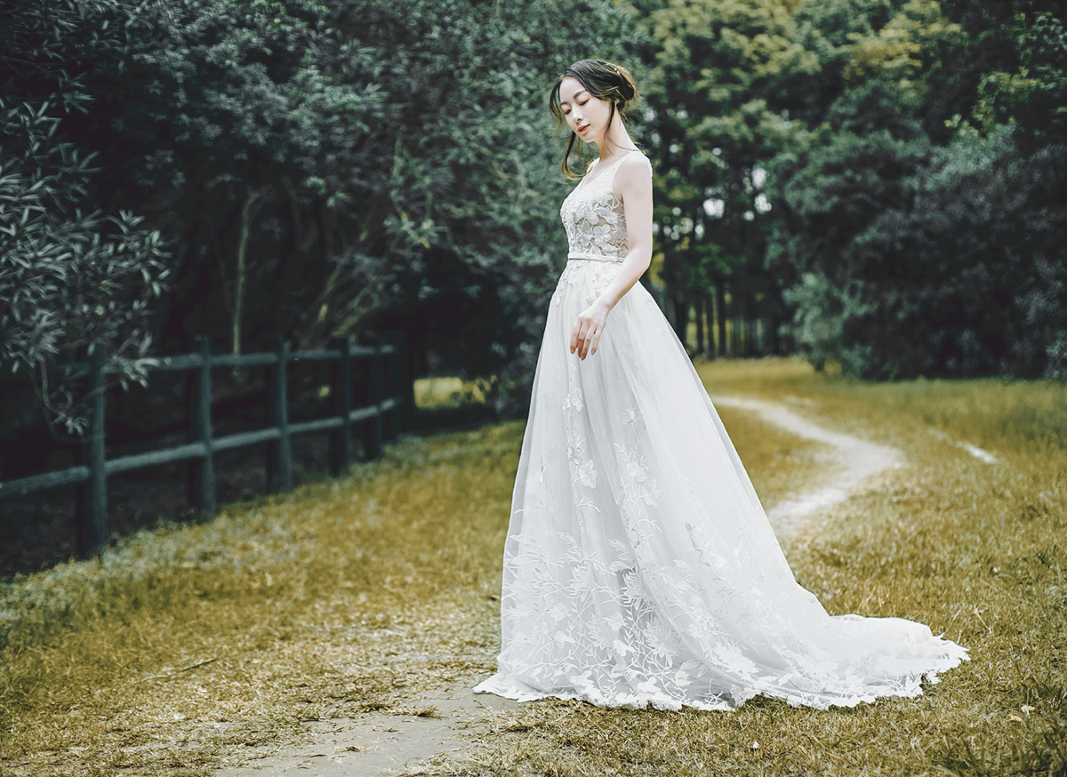 森系婚纱