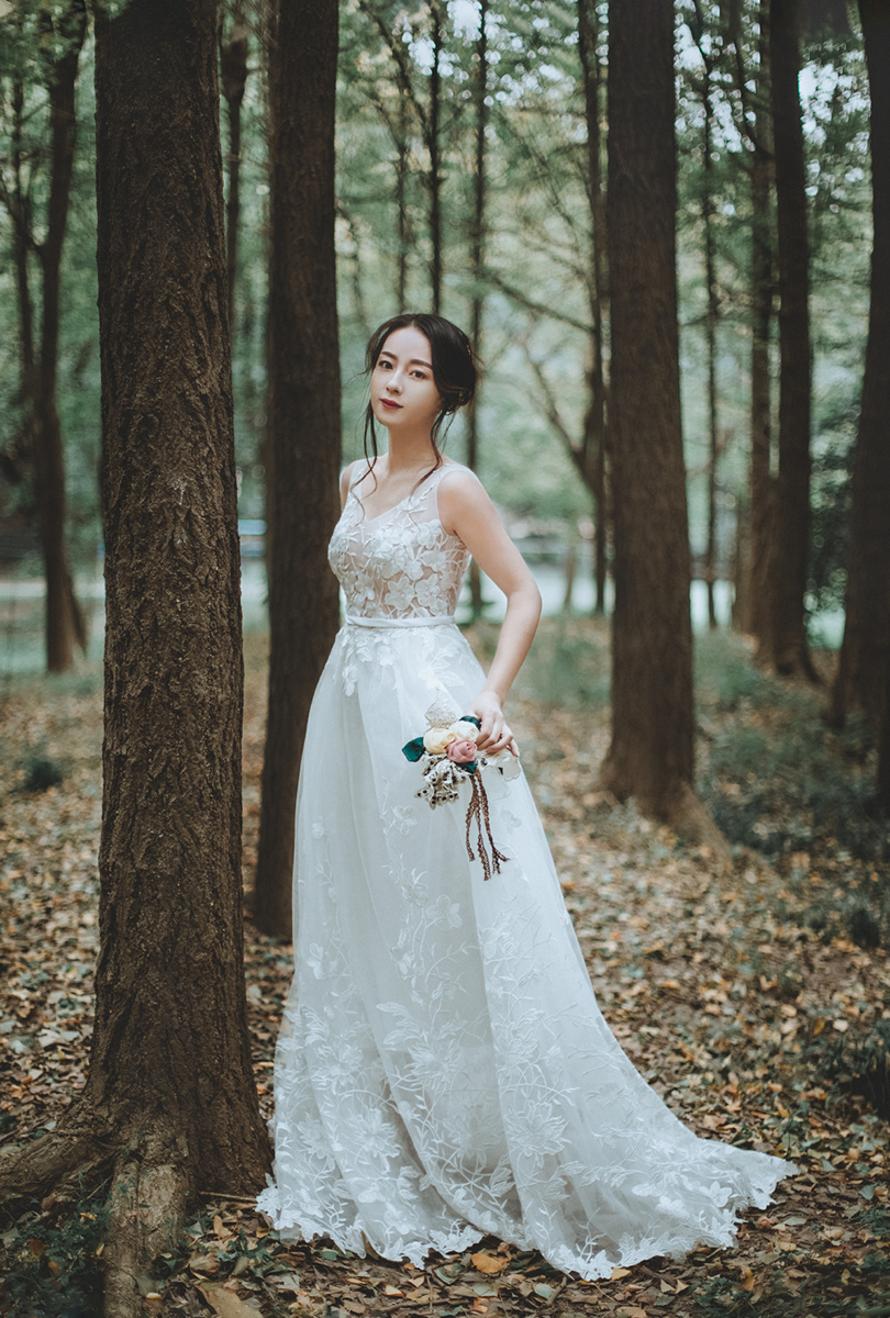 森系婚纱