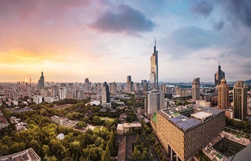 金陵红霞