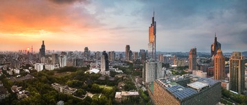 金陵红霞