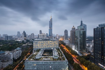蓝色水晶