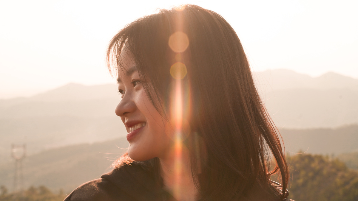 爱笑的女孩