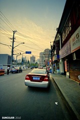 城市-傍晚