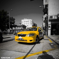澳门的天空下-黄色出租车