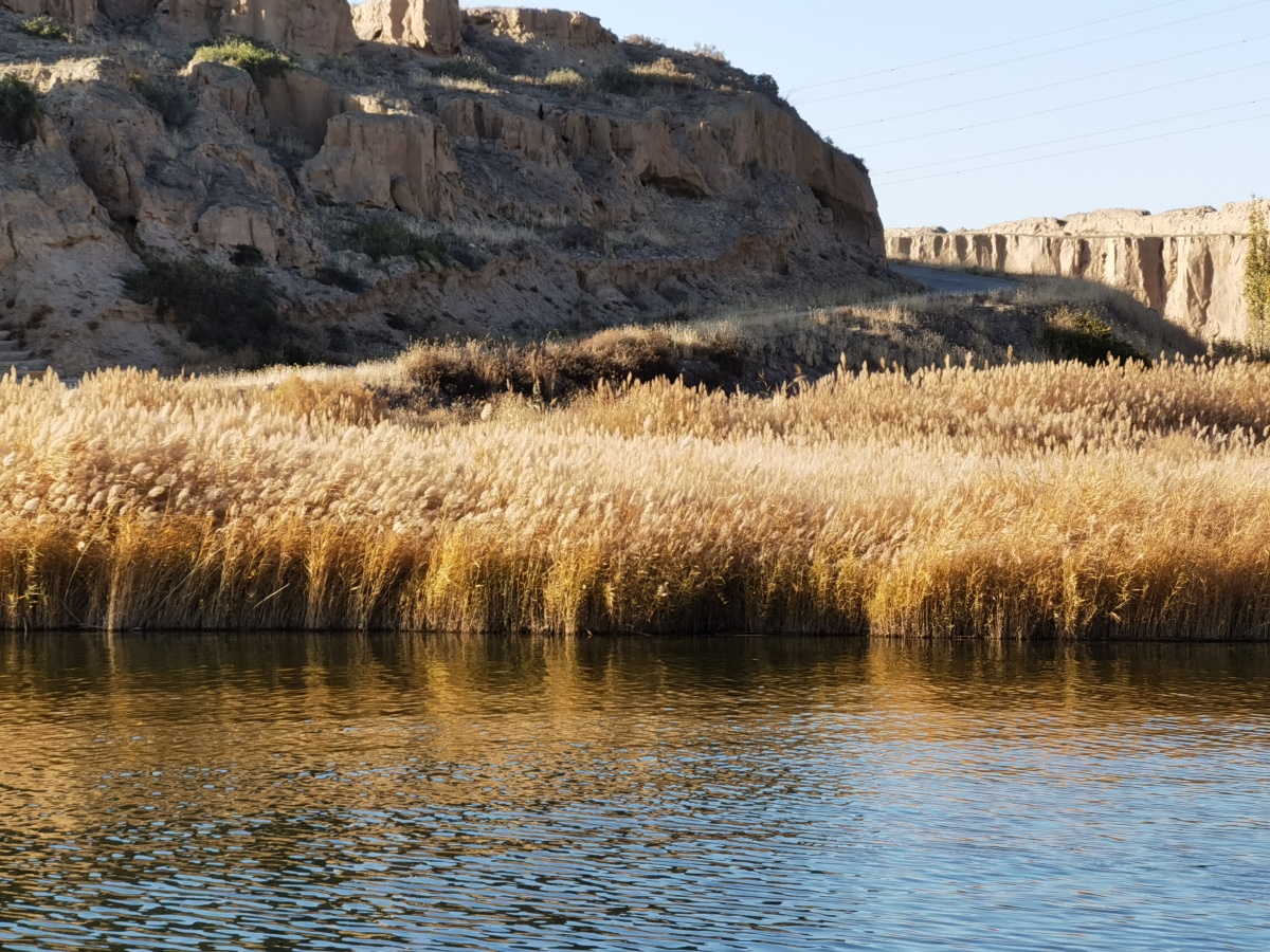 宁夏银川水洞沟风光