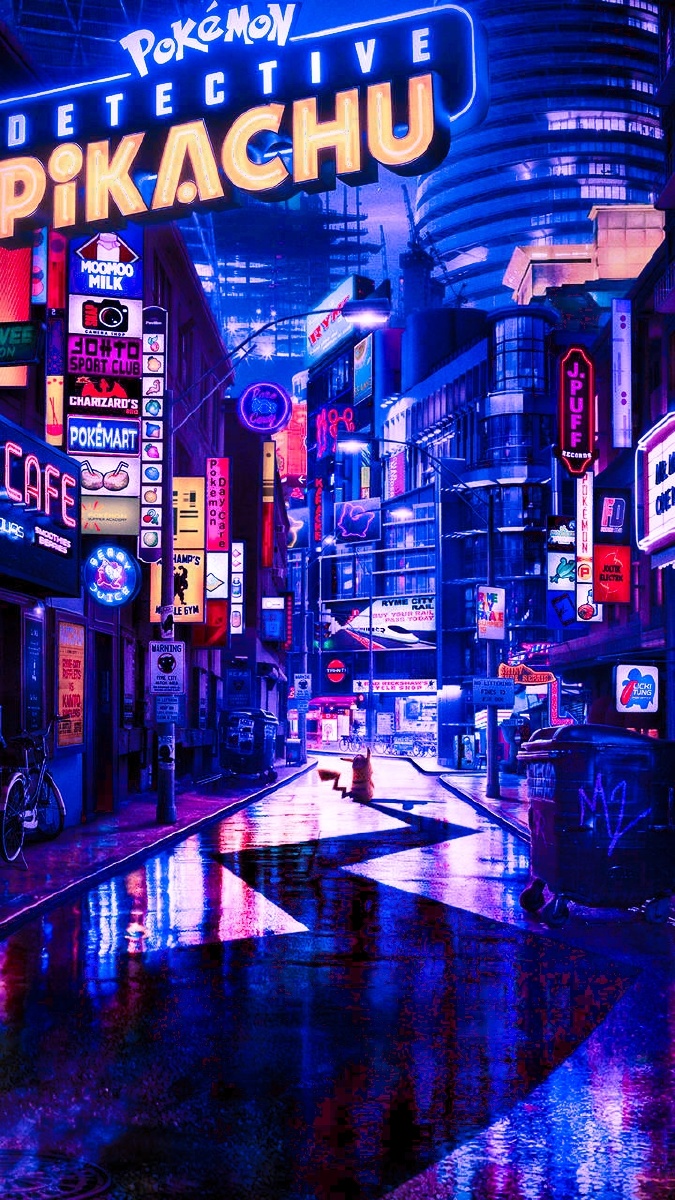 朋克风城市 - 壁纸搬运 - 图虫