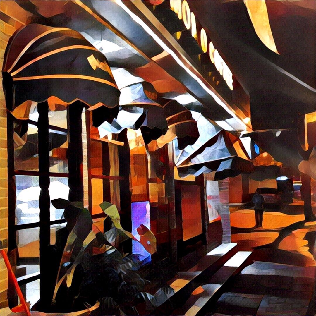 路边的咖啡屋