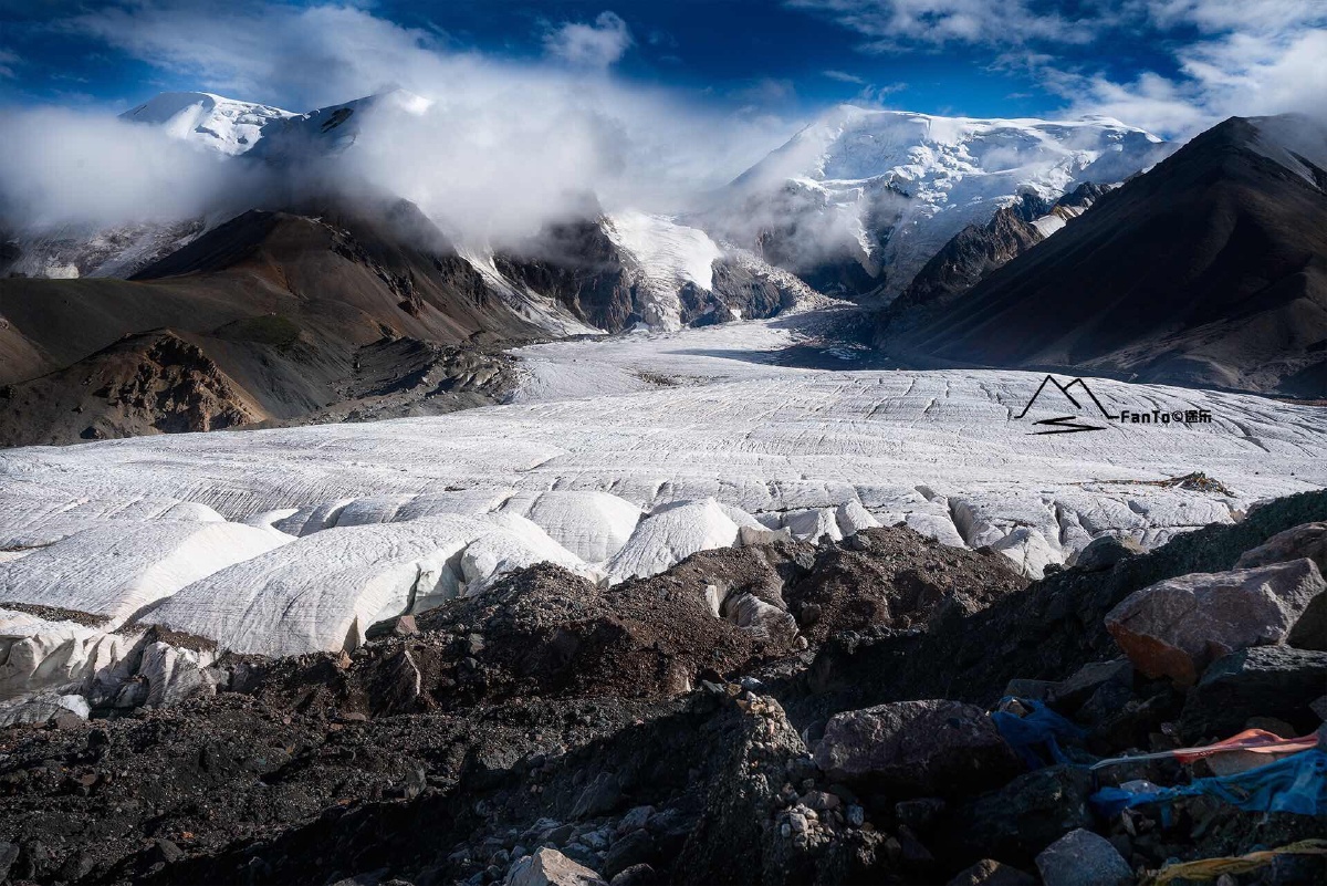 雪线在上升,冰川在融化