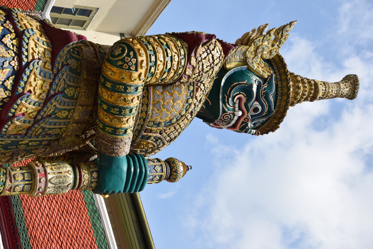 泰国大皇宫夜叉