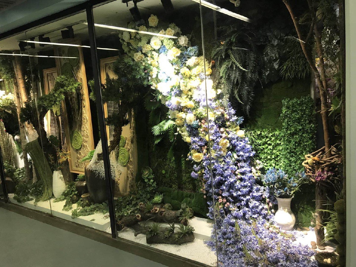 橱窗设计 - a0徐氏花艺工作 - 图虫